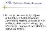 XML programavimo kalba 5 puslapis