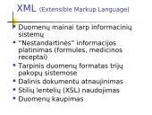 XML programavimo kalba 7 puslapis