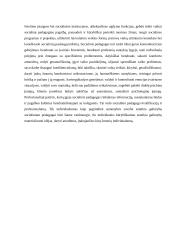 Socialinio pedagogo kompetencijos bendrojo lavinimo mokyklose 5 puslapis