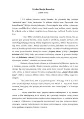 "Prarastosios kartos" reikšmė lietuvių literatūroje 9 puslapis