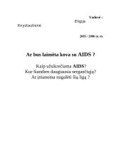 AIDS epidemija 2 puslapis