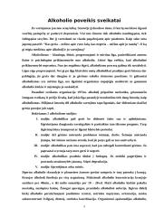 Alkoholio vartojimas, poveikis sveikatai 5 puslapis
