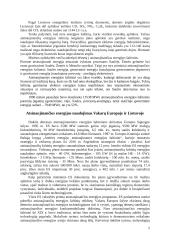 Alternatyvieji energijos šaltiniai bei jų panaudojimas Lietuvoje 2 puslapis
