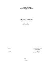 Amortizatoriai