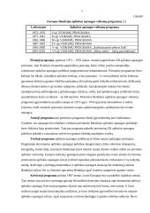 Aplinkos apsaugos politika Europos Sąjungoje (ES) 5 puslapis