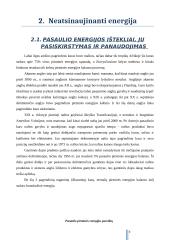 Atsinaujinantys energijos ištekliai, jų teikiama nauda, panaudojimo galimybės bei ateities perspektyvos 4 puslapis