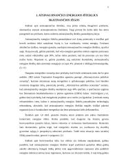 Atsinaujinančius energijos išteklius skatinančios jėgos ir panaudojimas 4 puslapis