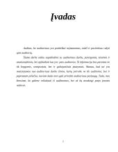 Auditorių teisės, pareigos ir atsakomybė 2 puslapis