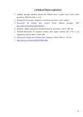 Baltijos jūros taršų atsiradimas ir jų likvidavimas 15 puslapis