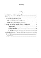 Bankų paslaugos fiziniams asmenims
