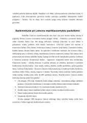 Bankų sistemos raida Lietuvoje 4 puslapis