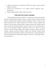 Bendroji transporto politika 9 puslapis