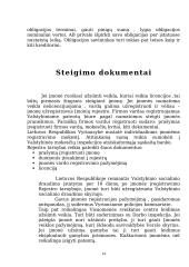 Bendrovių steigimo būdai, kapitalas ir steigimo dokumentai 14 puslapis