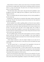 Ch. Dickens "The Old Curiosity Shop"