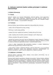 Centrinis bankas (CB) ir jo vaidmuo ekonomikoje 3 puslapis