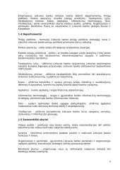 Centrinis bankas (CB) ir jo vaidmuo ekonomikoje 4 puslapis