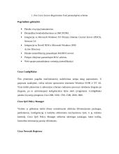Cisco Works 2000 valdymo platforma 13 puslapis