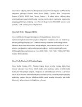 Cisco Works 2000 valdymo platforma 14 puslapis