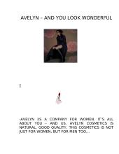 Company analysis: "Avelyn" 4 puslapis