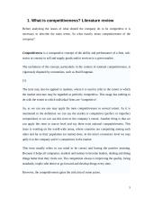 Companies’ competitive advantage in the century of Technology 5 puslapis