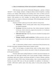 CRM sistemos pritaikymas UAB "Bitė Lietuva" 3 puslapis