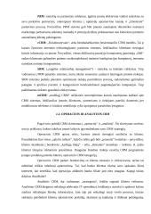 CRM sistemos pritaikymas UAB "Bitė Lietuva" 5 puslapis