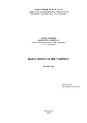 Darbo birža ir jos vaidmuo