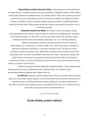 Darbo išteklių analizė 8 puslapis