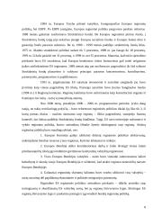 Depresinių regionų problemų sprendimo būdai Europos sąjungos kontekste 8 puslapis