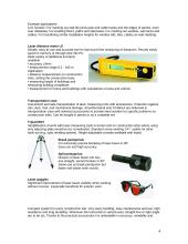 Dimensional devices and working principles: devices of nivelation. Exact devices of nivelation 3 puslapis