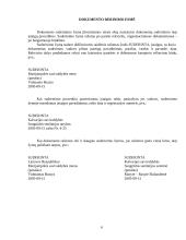 Dokumentų derinimas bei tvirtinimas 4 puslapis
