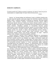 Dorovės samprata 3 puslapis