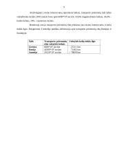 Eismo intensyvumas Lietuvos keliuose 9 puslapis