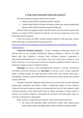 Ekonominė integracija ir veiksniai skatinantys jos plėtrą 8 puslapis