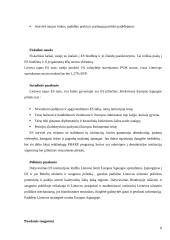 Ekonominiai pokyčiai Lietuvai tapus Europos sąjungos nare 8 puslapis