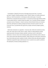 Elektroninės atsiskaitymo sistemos struktūra
