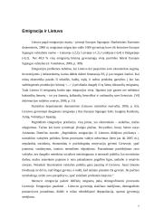 Emigracijos ir imigracijos dinamika 7 puslapis