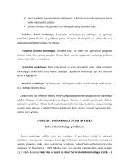 Etika ir papročiai tarptautiniame marketinge 5 puslapis