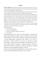 Etikos kodekso struktūra ir funkcijos 2 puslapis