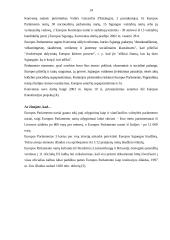 Europos Parlamentas - jo veikla ir sudėtis 14 puslapis