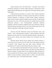 Europos parlamentas ir europarlamentarai 5 puslapis