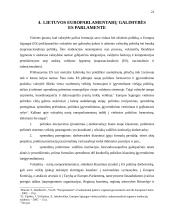 Europos parlamentas ir nacionalinių parlamentų integracija 19 puslapis