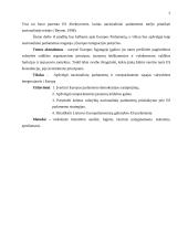 Europos parlamentas ir nacionalinių parlamentų integracija 3 puslapis