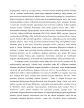 Europos parlamentas ir nacionalinių parlamentų integracija 9 puslapis