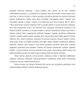 Europos parlamentas ir nacionalinių parlamentų integracija 10 puslapis