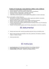 Europos Sąjunga (ES) ir jos privalumai 4 puslapis