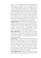 Europos Sąjungos  (ES) institucinė sandara, bendros politikos formavimas 4 puslapis