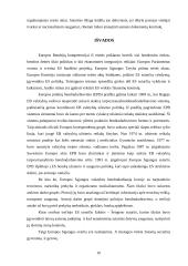 Europos Sąjungos  (ES) institucinė sandara, bendros politikos formavimas 10 puslapis