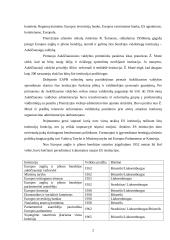 Europos Sąjungos (ES) institucijos ir jų pagrindinė veikla 2 puslapis