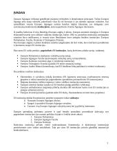 Europos Sąjungos institucijos - struktūra, būstinės, veikla 2 puslapis